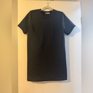 Good American Short Sleeve Black Dress